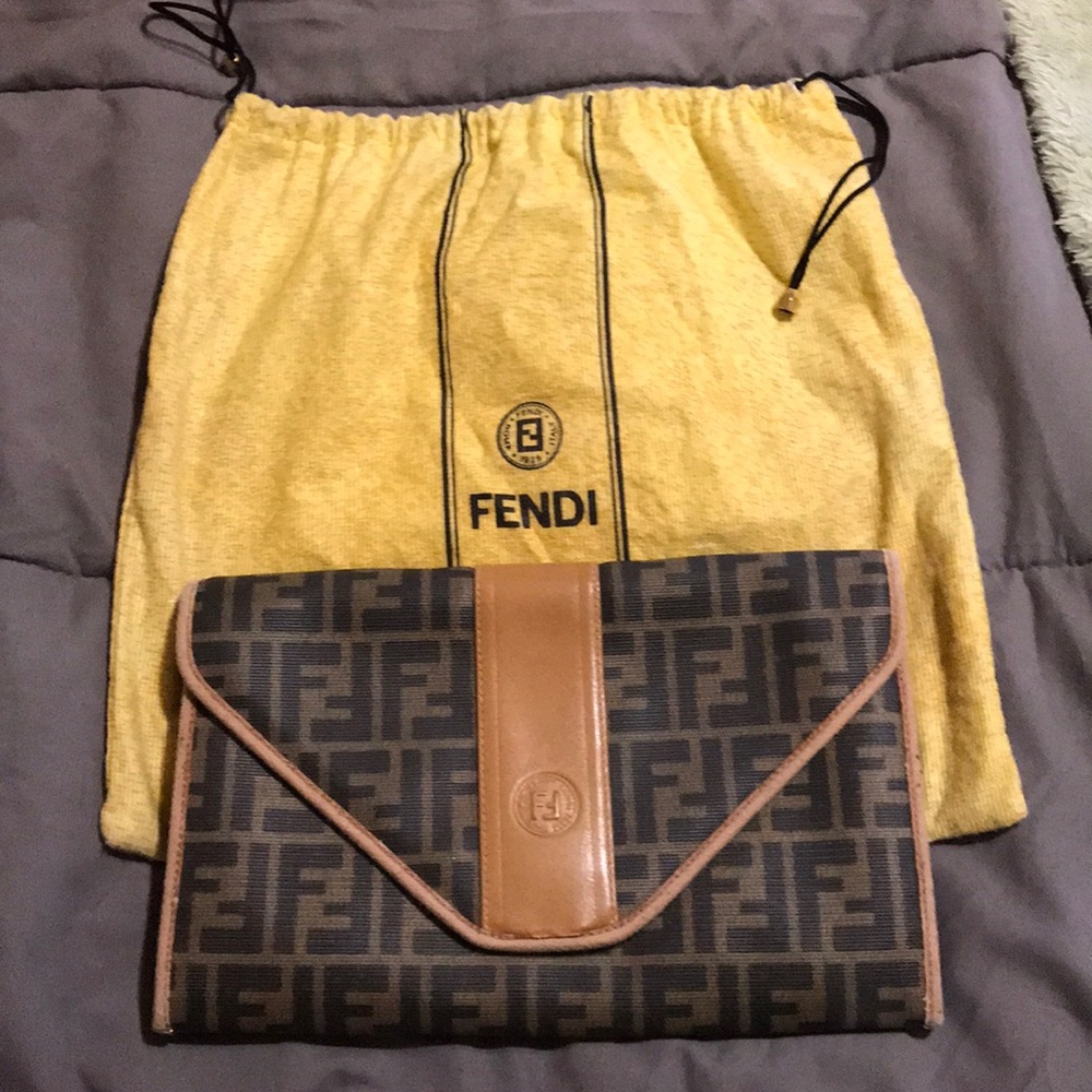 Vintage Fendi Envelope Crossbody